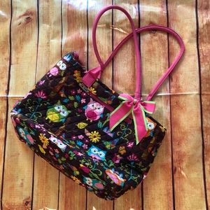 N.Gil Boutique Quilted Owl Bag
